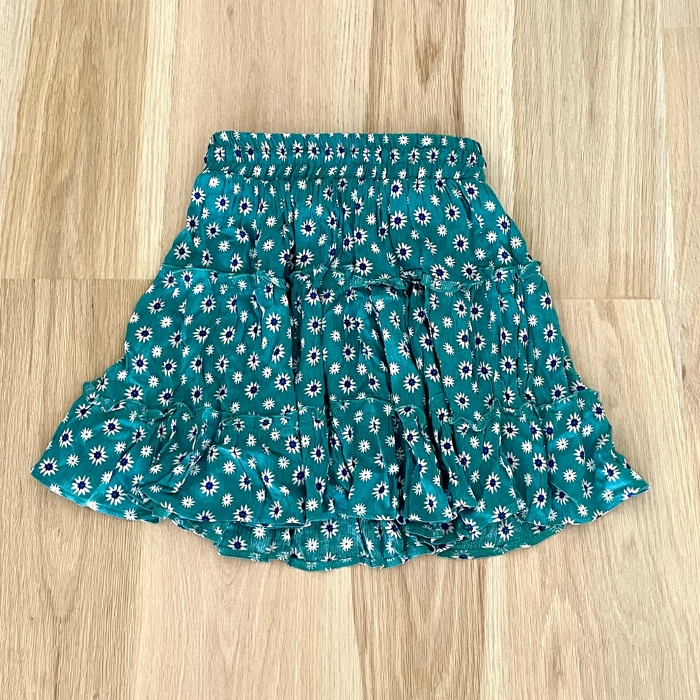 Polly Australia Tiered Mini Skirt